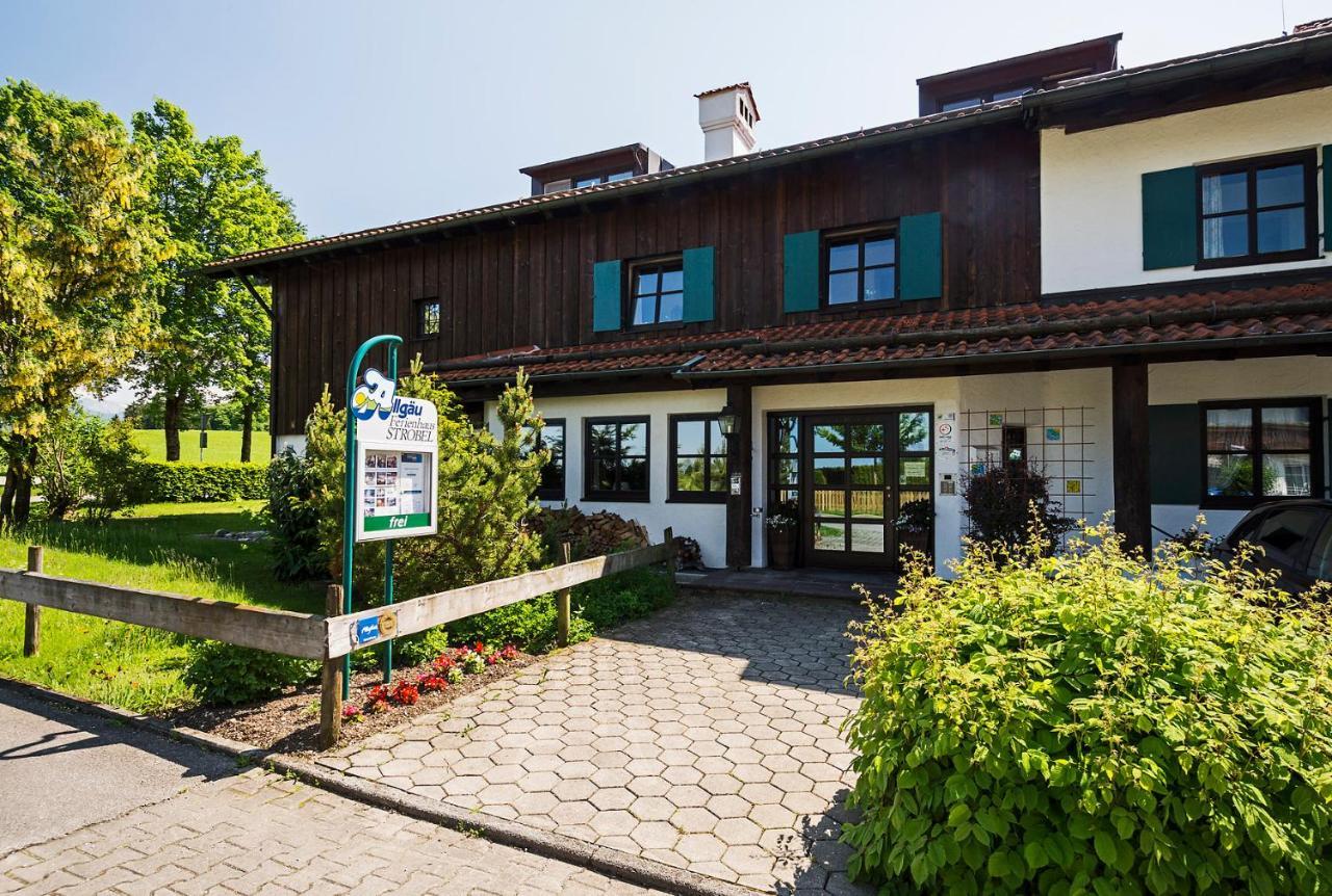 Allgaeu Ferienhaus Strobel Roßhaupten Esterno foto