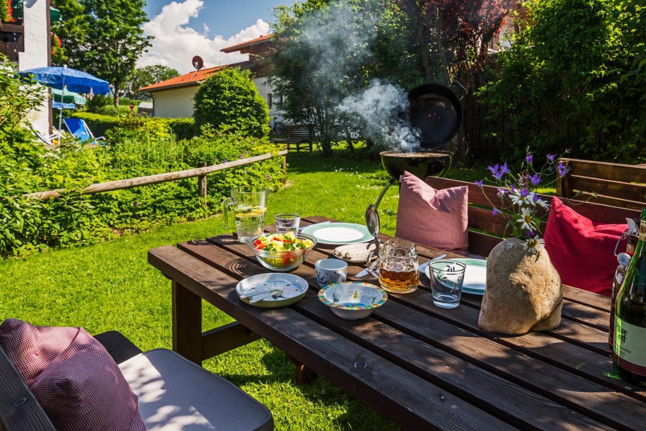 Allgaeu Ferienhaus Strobel Roßhaupten Esterno foto